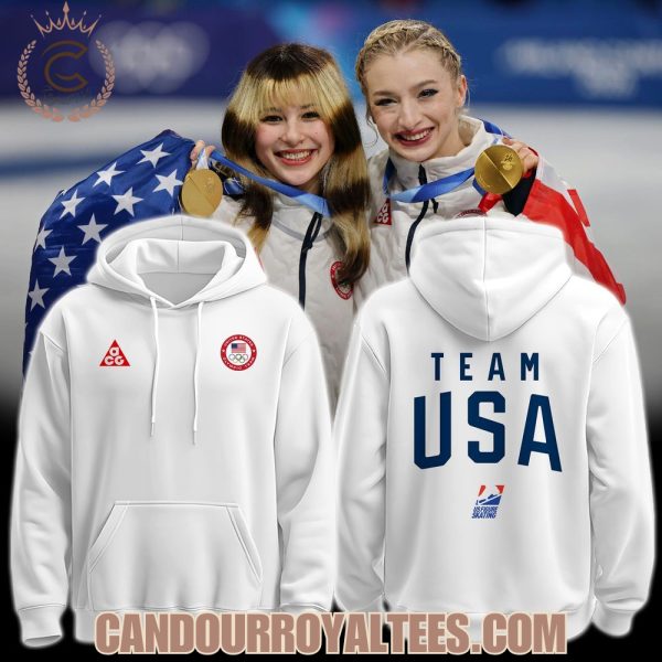 USA 2026 Olympic Figure Skating Hoodie