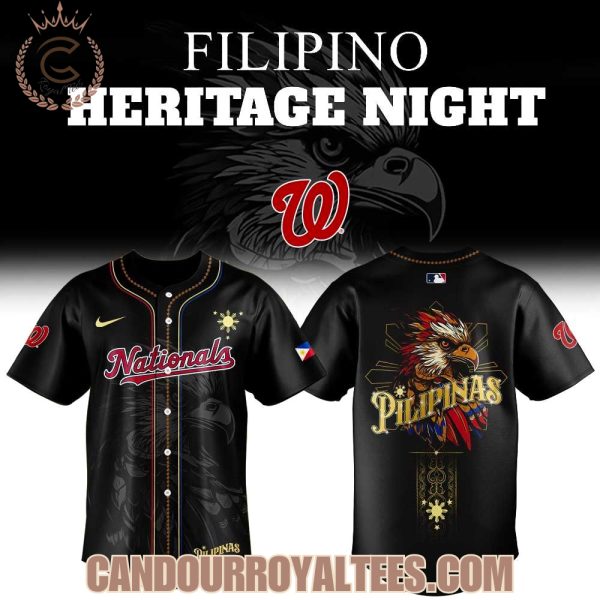 Washington Nationals Filipino Heritage Day 2026 Jersey
