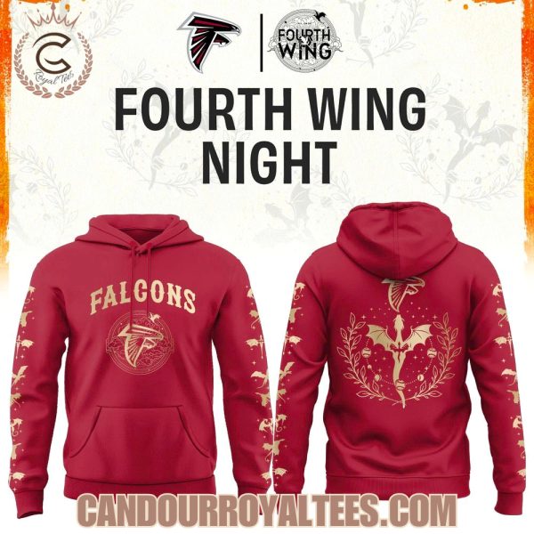 Atlanta Falcons Fourth Wings Night Hoodie
