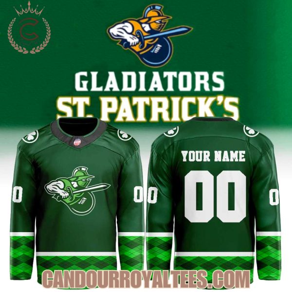 Atlanta Gladiators Our St. Patrick’s Hockey Jersey