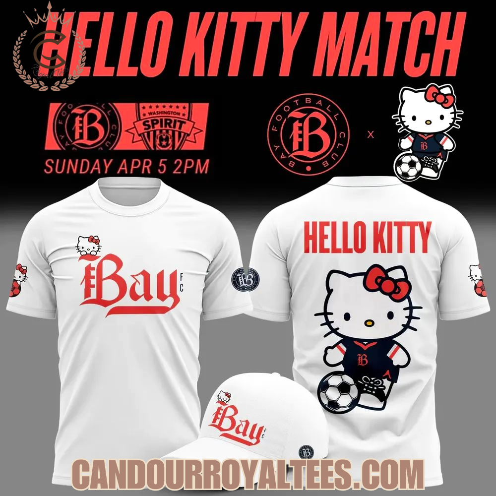 Bay Football Club x Hello Kitty T-Shirt 2026 Bay Football Club x Hello Kitty T-Shirt 2026