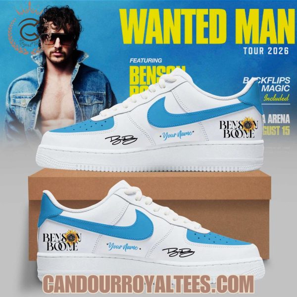 Benson Boone: Wanted Man Tour 2026 Air Force 1