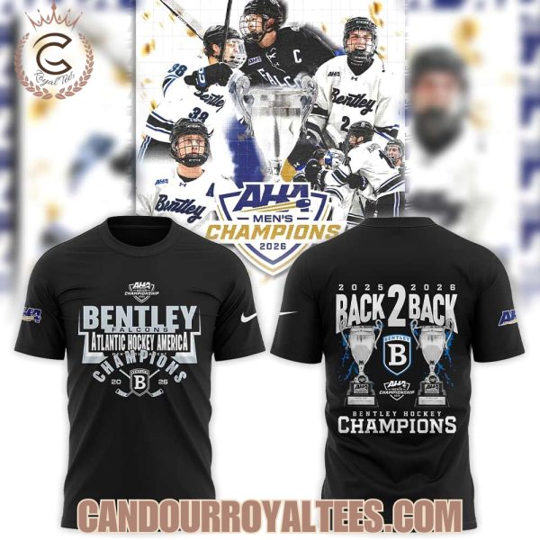 Bentley Hockey 2026 Atlantic Hockey America Champions Tshirt, Hoodie
