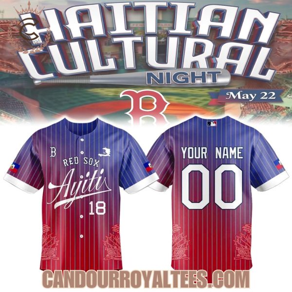 Boston Red Sox 2026 Haitian Heritage Celebration Night Jersey