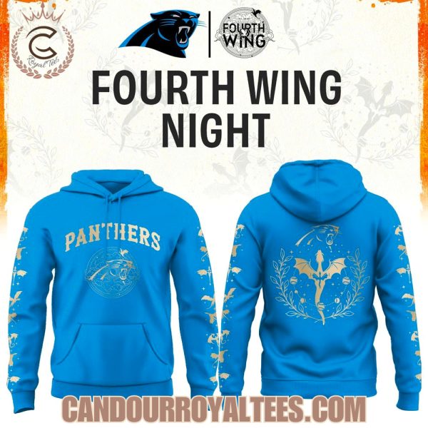 Carolina Panthers Fourth Wings Night Hoodie