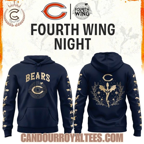 Chicago Bears Fourth Wings Night Hoodie