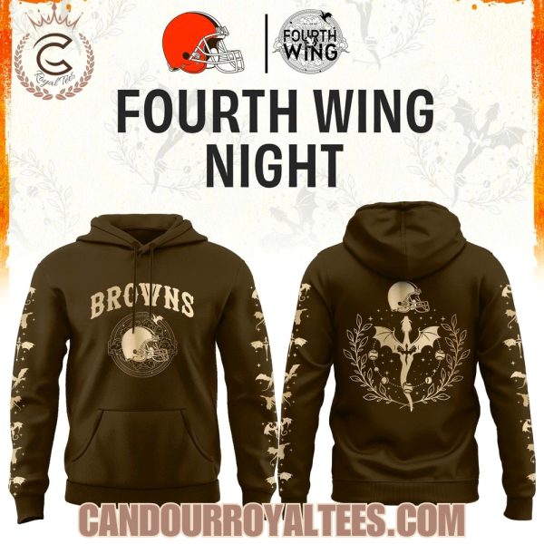 Cleveland Browns Fourth Wings Night Hoodie