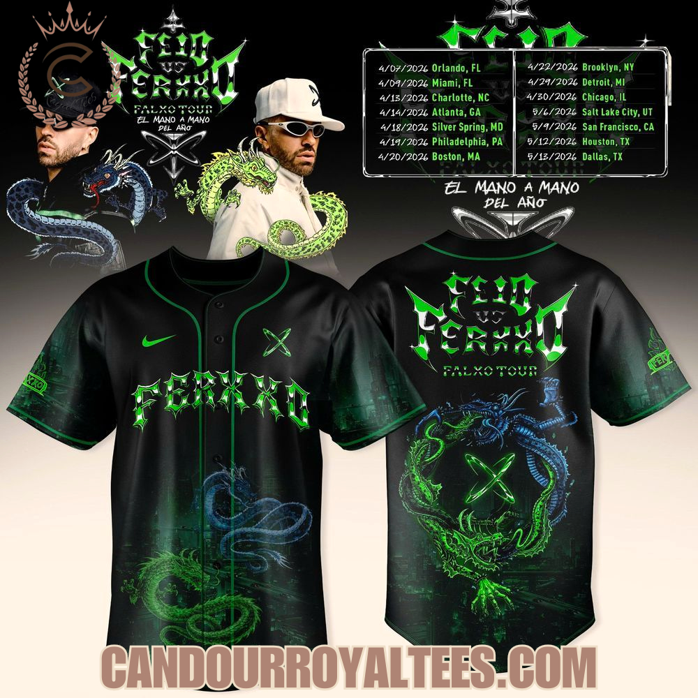 FEID vs FERXXO Falxo Tour 2026 Jersey FEID vs FERXXO Falxo Tour 2026 Jersey