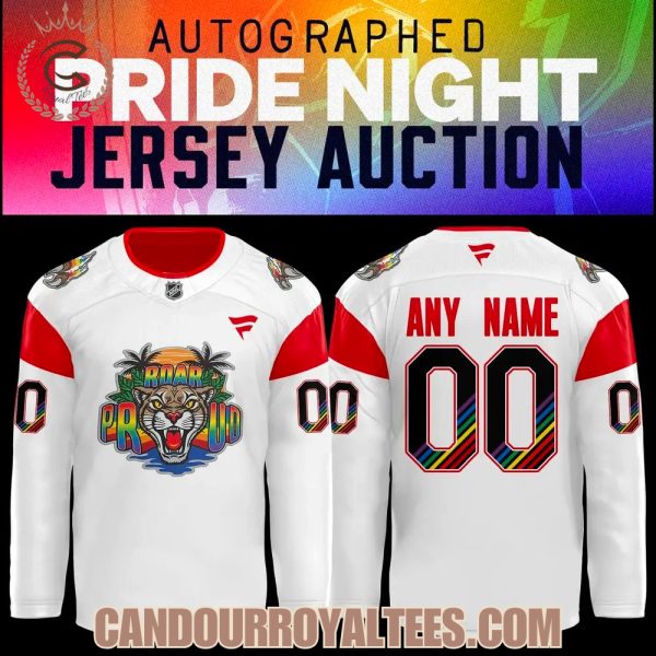 Florida Panthers 2026 Pride Night Custom Jersey