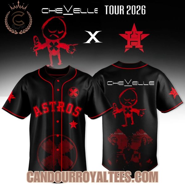 Houston Astros X Chevelle Tour: Bright As Blasphemy Jersey