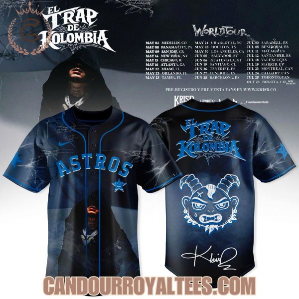 Houston Astros x El Trap De Kolombia USA Tour 2026 Jersey