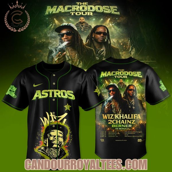 Houston Astros X Wiz Khalifa – The Macrodose Tour Jersey