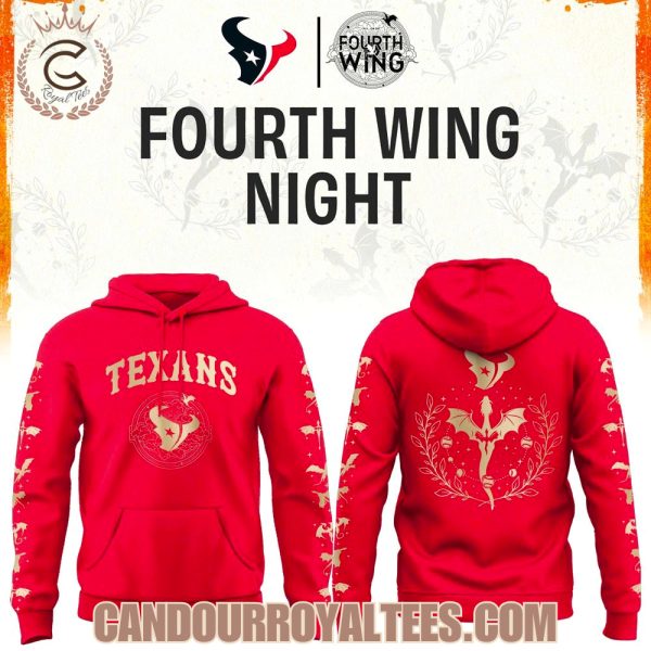 Houston Texans Fourth Wings Night Hoodie
