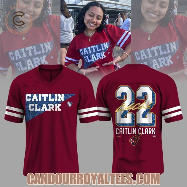Indiana Fever x Caitlin Clark Football Jersey