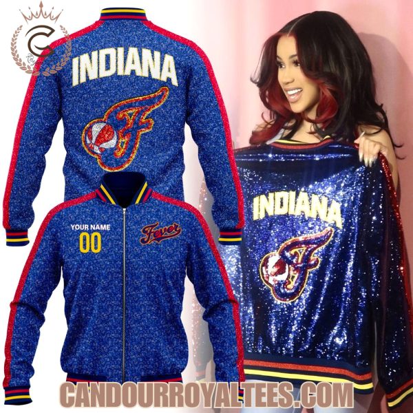 Indiana Fever x Cardi B 2026 Zip Bomber Jacket