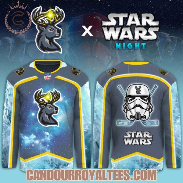 Iowa Heartlanders Star Wars Night Game Hockey Jersey
