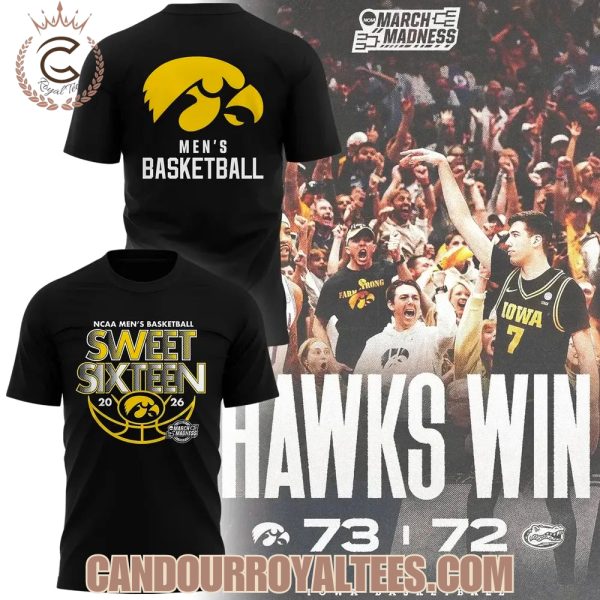 Iowa Men’s Basketball 2026 Sweet Sixteen TShirt, Hoodie