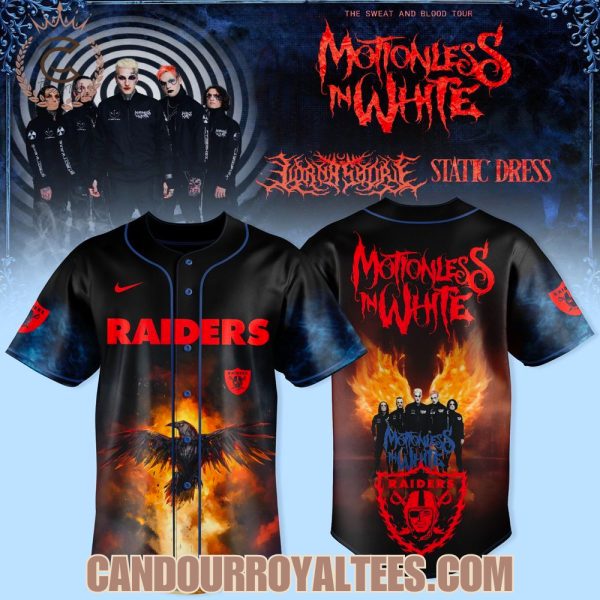 Las Vegas Raiders x Motionless In White Tour 2026 Jersey