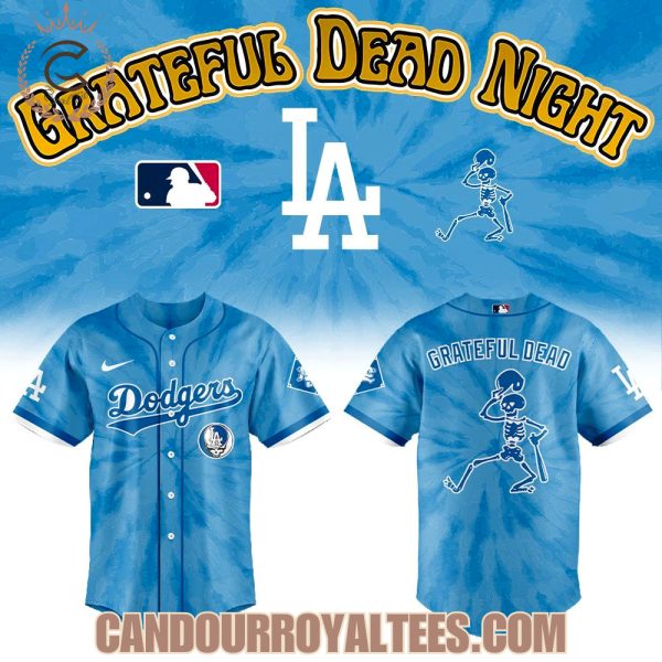 Los Angeles Dodgers 2026 Grateful Dead Night Jersey
