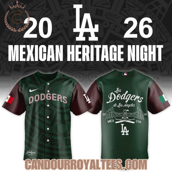 Los Angeles Dodgers Mexican Heritage Night 2026 Jersey