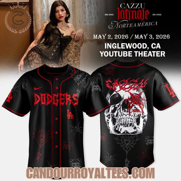 Los Angeles Dodgers x Cazzu: Latinaje En Vivo Tour NA 2026 Tour Exclusive Jersey