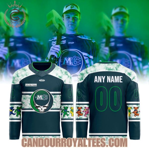 Maine Mariners Grateful Dead Night 2026 Hockey Jersey