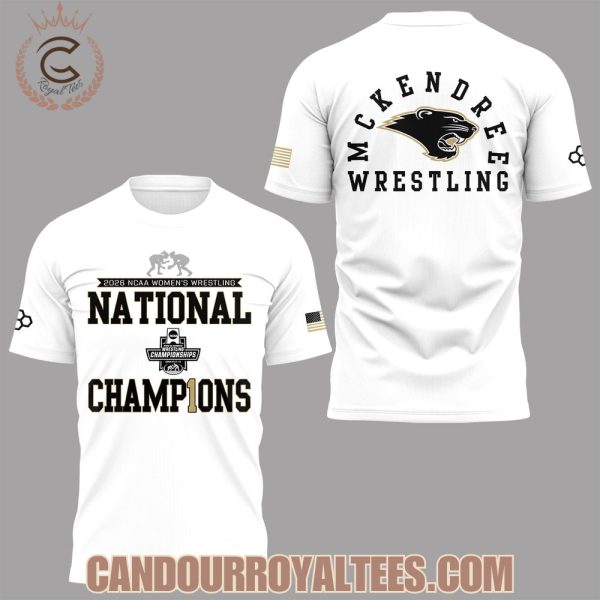 Mckendree Wrestling 2026 NCAA Women’s Wrestling National Champions T-Shirt, Hoodie