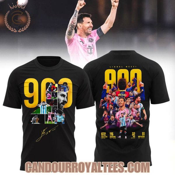 Messi 900 Goals T-Shirt, Hoodie