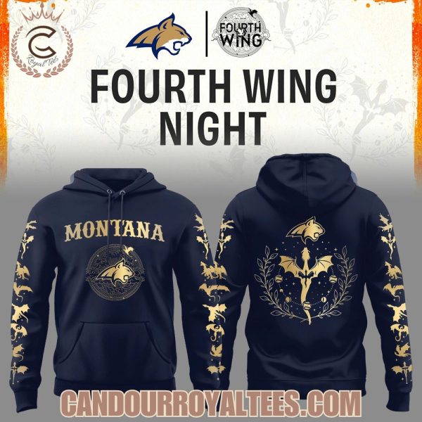 Montana State Bobcats 2026 Fourth Wing Night Hoodie