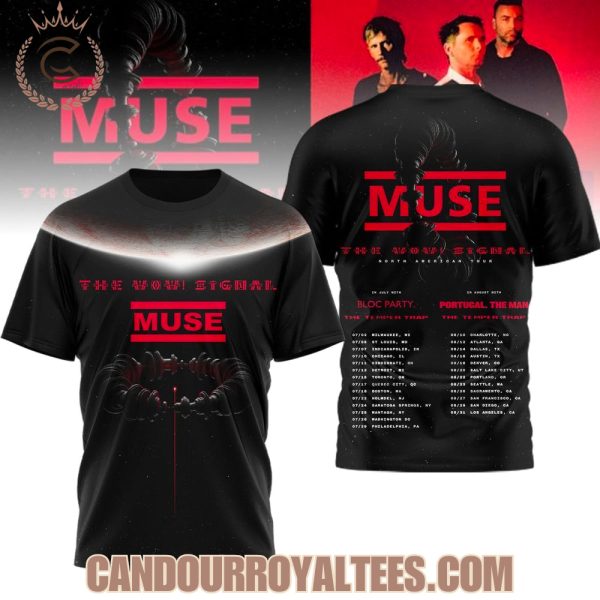 Muse The WOW! Signal Tour 2026 Tshirt, Hoodie