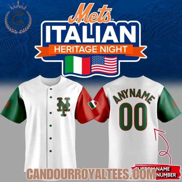 New York Mets 2026 Italian Heritage Celebration Jersey