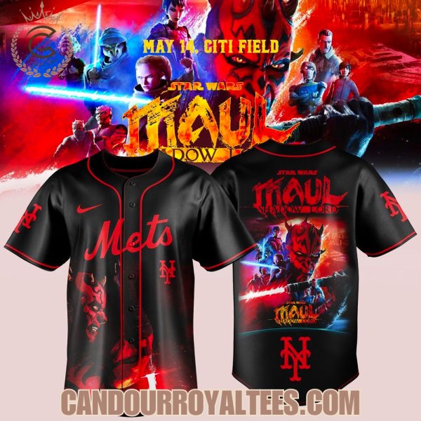 New York Mets x Star Wars The Age Of Maul Begins Baseball Jersey
