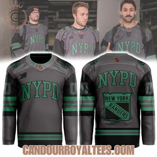 New York Rangers NYPD 2026 Jersey