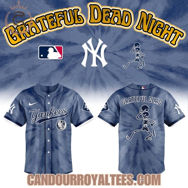New York Yankees 2026 Grateful Dead Night Jersey