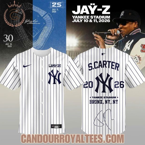 New York Yankees x Jay-Z Hometown Show 2026 Jersey
