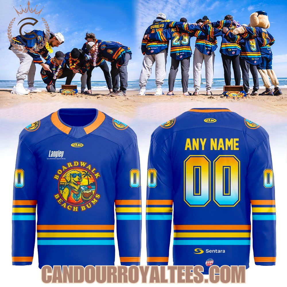 Norfolk Admirals Beach Bums Night 2026 Hockey Jersey Norfolk Admirals Beach Bums Night 2026 Hockey Jersey