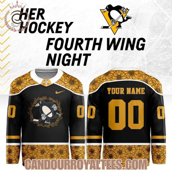 Pittsburgh Penguins Her Hockey Fourth Wing Night Hockey Jersey