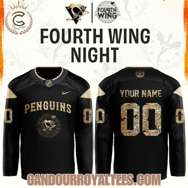Pittsburgh Penguins Wings Night 2026 Hockey Jersey