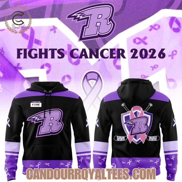 Rapid City Rush Our 2026 Rush Fights Cancer Hoodie