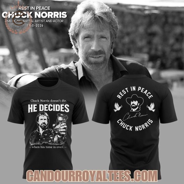 Rest In Peace Chuck Norris T-Shirt