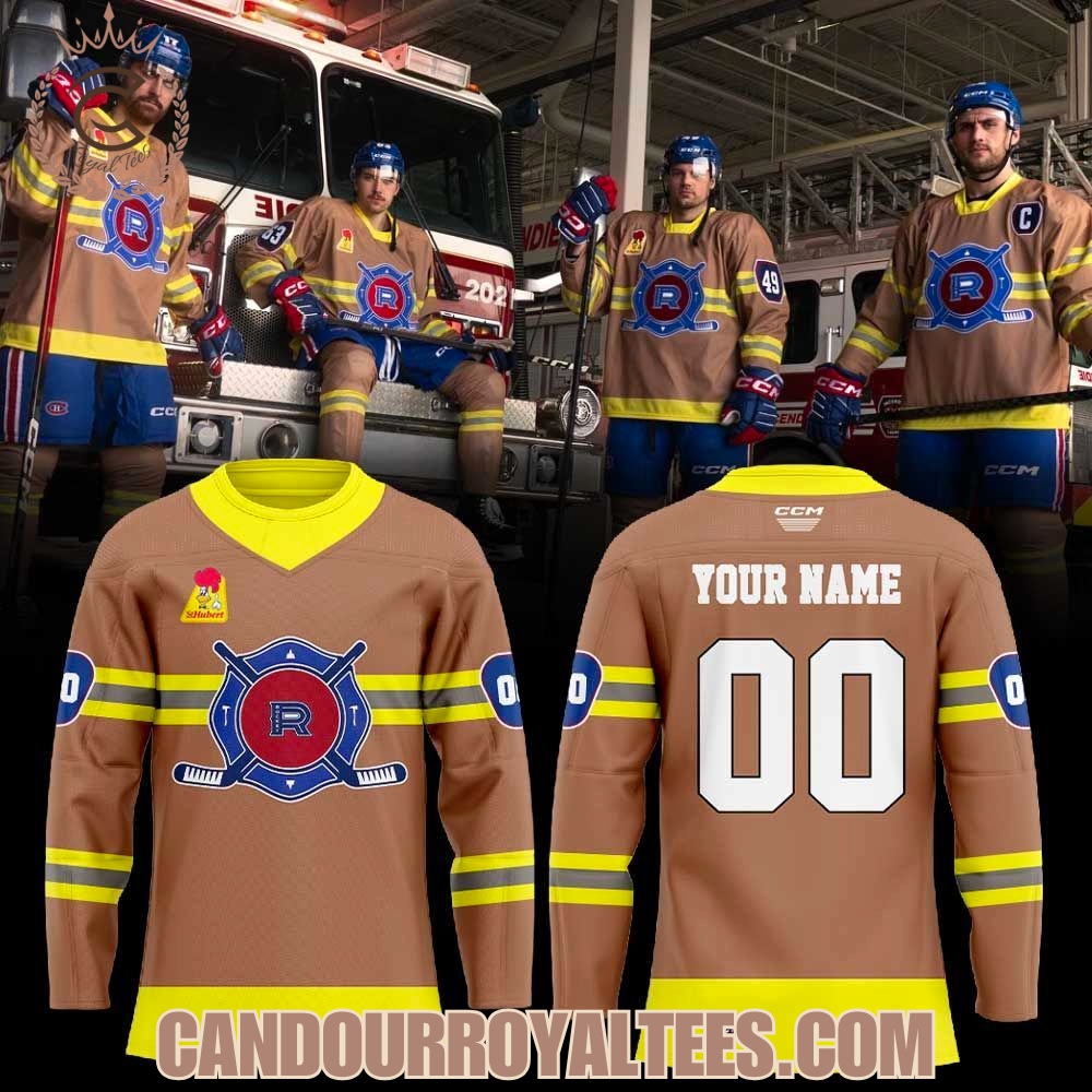Rocket de Laval Fire Safety Service Hockey Jersey Rocket de Laval Fire Safety Service Hockey Jersey
