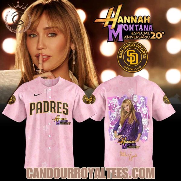 San Diego Padres The Hannah Montana 20th Anniversary Signature Jersey
