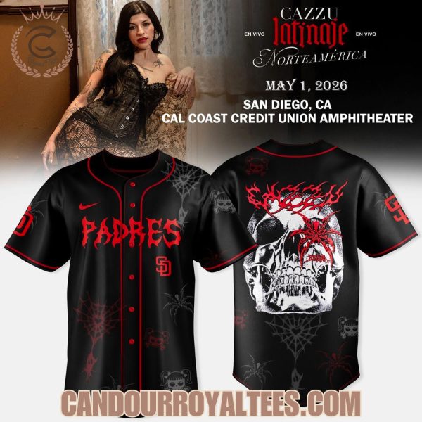 San Diego Padres x Cazzu: Latinaje En Vivo Tour NA 2026 Tour Exclusive Jersey