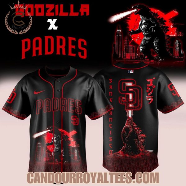 San Diego Padres x Godzilla 2026 Jersey