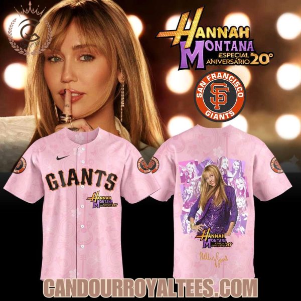 San Francisco Giants The Hannah Montana 20th Anniversary Signature Jersey
