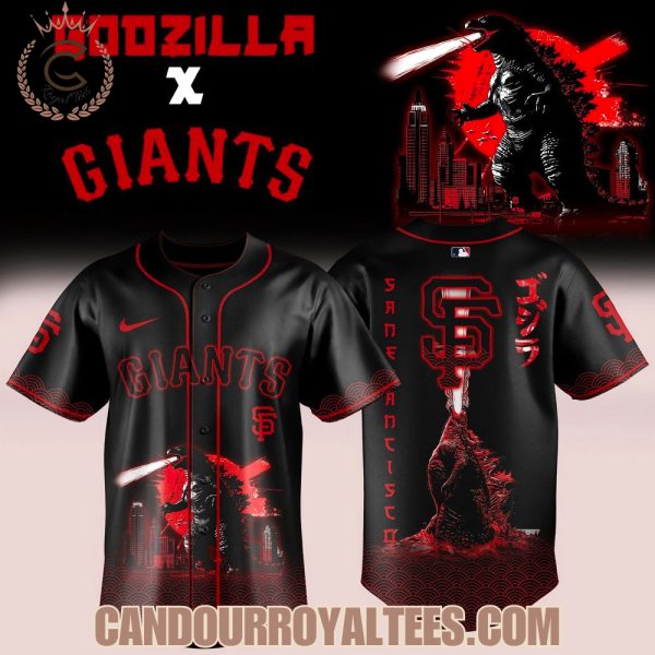 San Francisco Giants x Godzilla 2026 Jersey