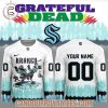 Pittsburgh Penguins Grateful Dead Tie Dye Hockey Jersey