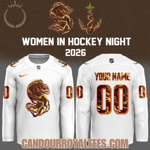 Seattle Kraken Women in Hockey Night 2026 Hockey Jersey
