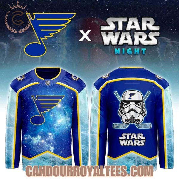 St. Louis Blues Star Wars Night Game 2026 Hockey Jersey