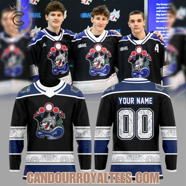Sudbury Wolves Our 2025/26 Indigenous Hockey Jersey